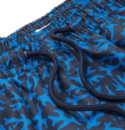 Derek Rose - Maui Wide-Leg Mid-Length Printed Swim Shorts - Blue