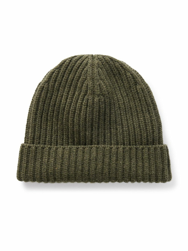 Photo: Loro Piana - Ribbed Cashmere Beanie