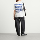 Jil Sander Women's Wanderlust T-shirt with Photograph Print in Medium Shade Photograph
