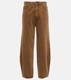 Toteme - Mid-rise straight-leg pants