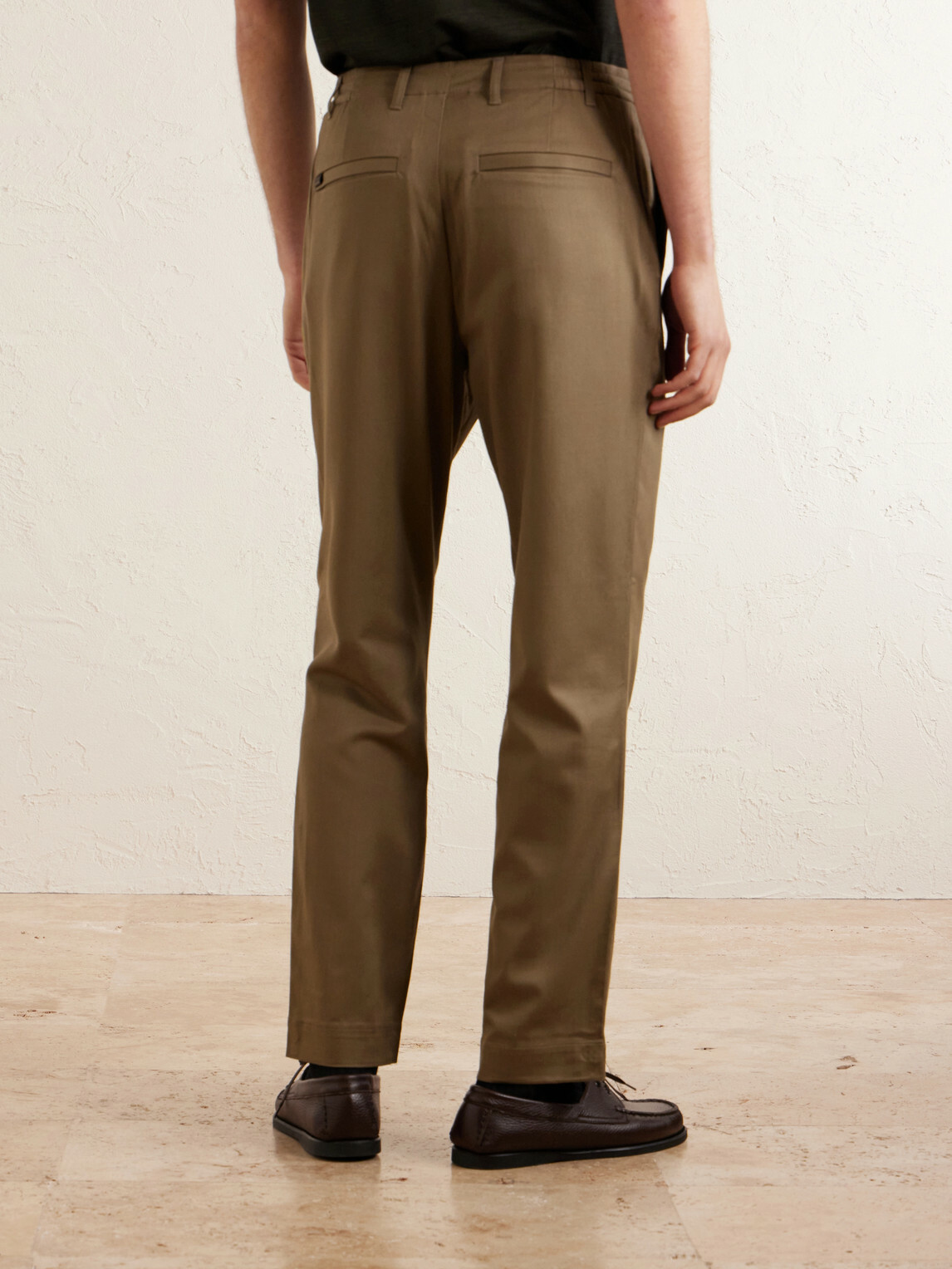 Purdey - Straight-Leg Stretch-Lyocell Twill Chinos - Neutrals