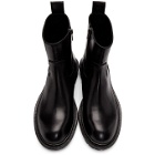 Ann Demeulemeester Black Tucson Zip-Up Boots