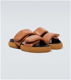 Dries Van Noten - Leather platform sandals