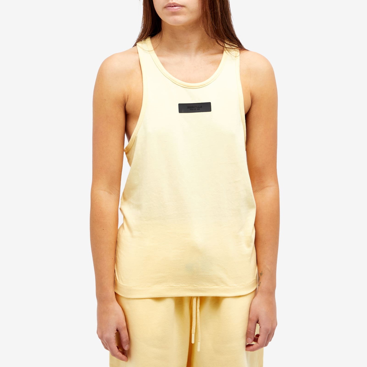 Fear of God ESSENTIALS Women's Tank Top in Garden Yellow