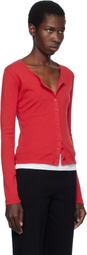 Gil Rodriguez Red Sophie Cardigan