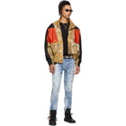 Heron Preston Brown Camouflage Track Jacket