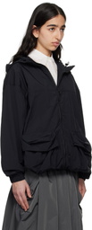 Snow Peak Black Nylon Tussah Jacket