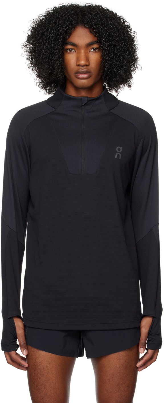 On Black Climate Sweatshirt
