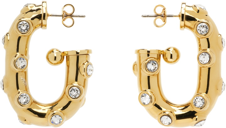 Photo: Rabanne XL Link Strass Earrings