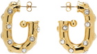 Rabanne XL Link Strass Earrings