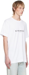 Givenchy White Reverse T-Shirt