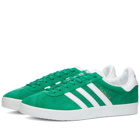 Adidas Men's Gazelle 85 Sneakers in Green/White/Gold