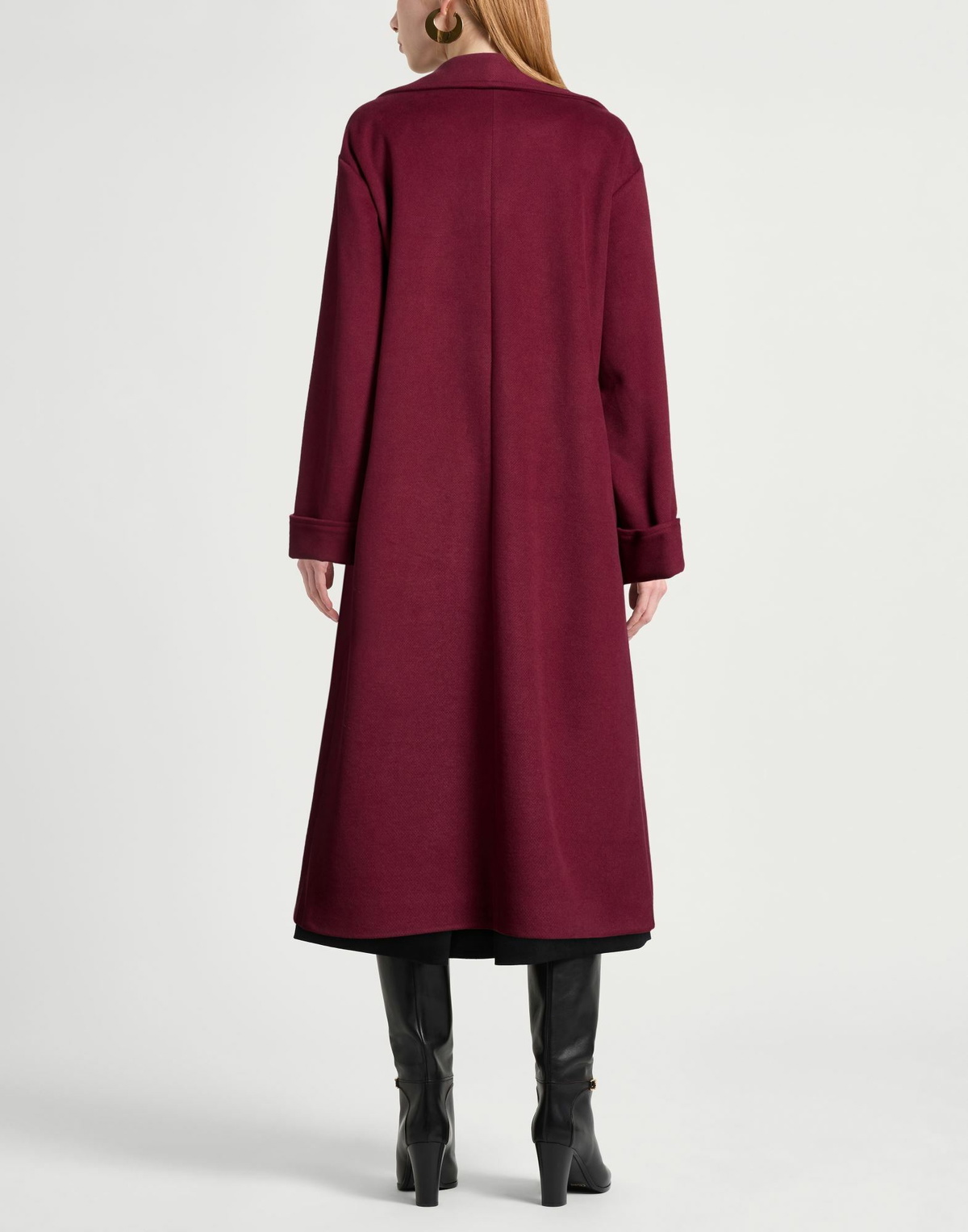Berna Womens Coat Garnet