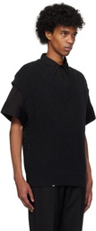 C2H4 Black Uniformity Knit Vest