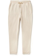 Hamilton And Hare - Tapered Cotton and Lyocell-Blend Jersey Sweatpants - Neutrals