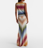 Missoni Knitted maxi skirt
