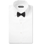 Giorgio Armani - Pre-Tied Silk-Twill Bow Tie - Black