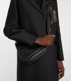 Prada Triangle leather shoulder bag