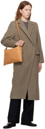 House of Dagmar Taupe Anissa Coat