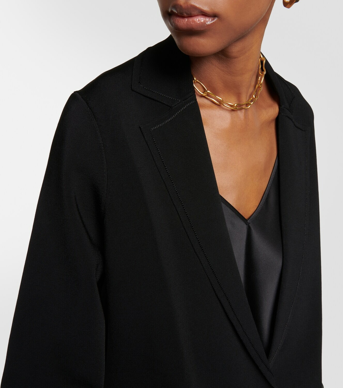 Joseph Single-breasted crêpe blazer