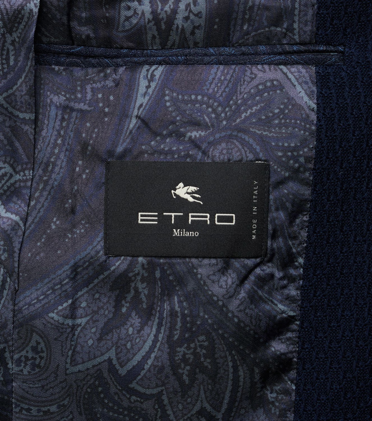 Etro Cotton jersey blazer
