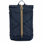 Elliker Dayle Rolltop Backpack in Navy