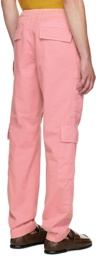 Dries Van Noten Pink Four-Pocket Cargo Pants