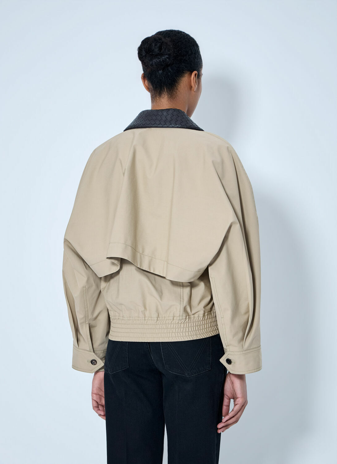 Bottega Veneta Quilted Collar Jacket