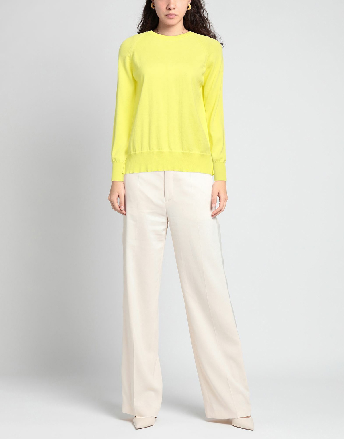 Jucca Womens Sweater in Yellow