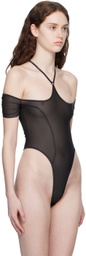 KNWLS Gray CHK Bodysuit