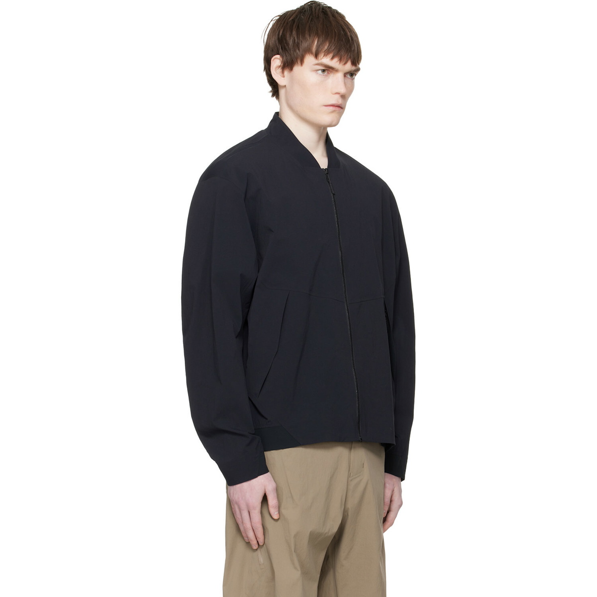 Veilance Black Diode Bomber Jacket