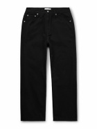 LE 17 SEPTEMBRE - Straight-Leg Denim Trousers - Black