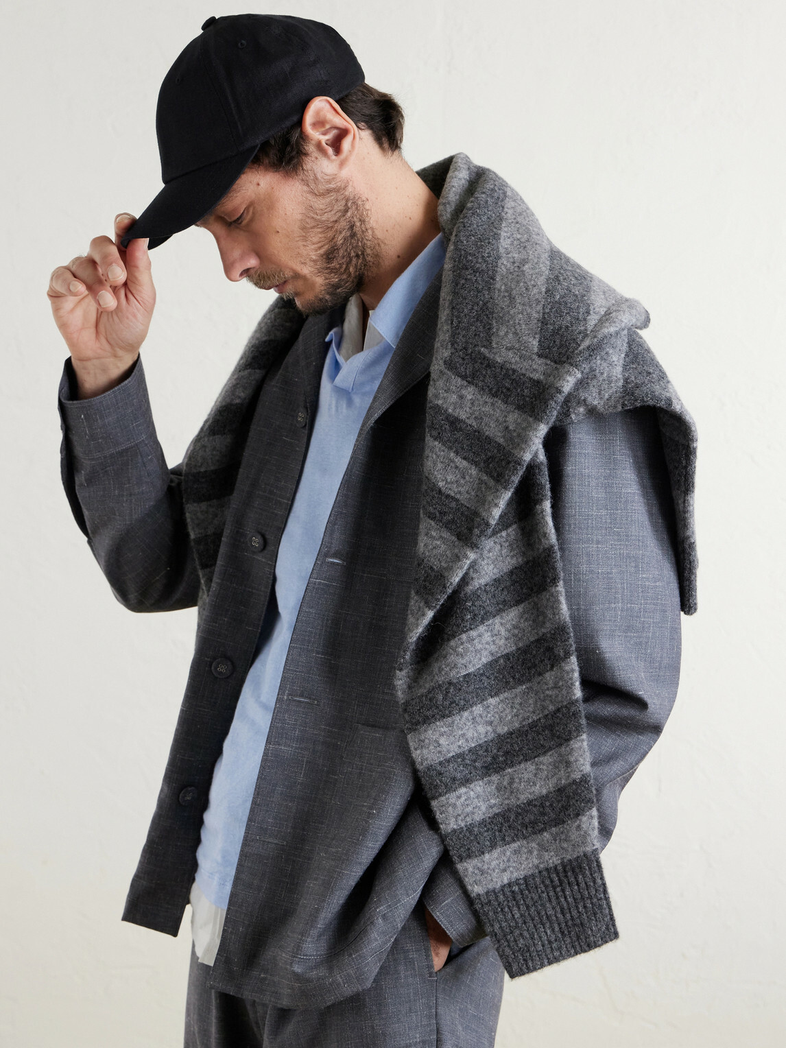 Frescobol Carioca - Fernando Linen Baseball Cap