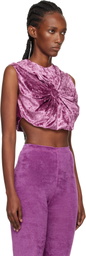 Julie Kegels Pink Tilda Button Cushion Top