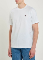 PS Paul Smith Appliquéd Cotton T-shirt White