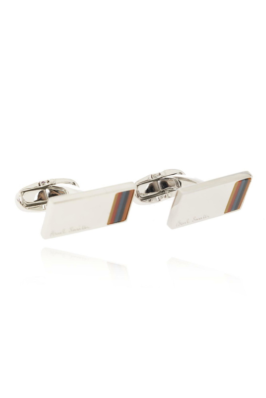 Photo: PS by Paul Smith Paul Smith Logo-engraved Cufflinks Cufflinks