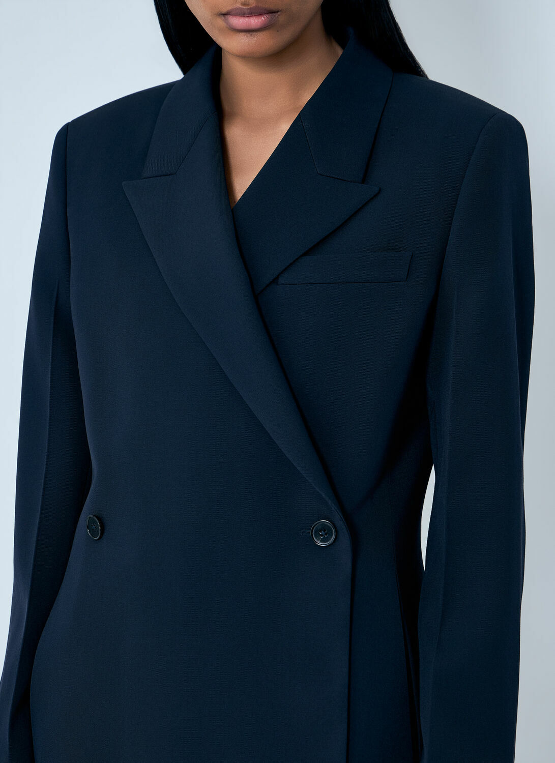 Jil Sander Double-Breasted Wool Blazer