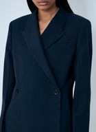 Jil Sander Double-Breasted Wool Blazer