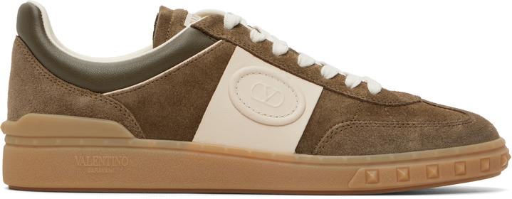Photo: Valentino Garavani Khaki Upvillage Low Top Sneakers