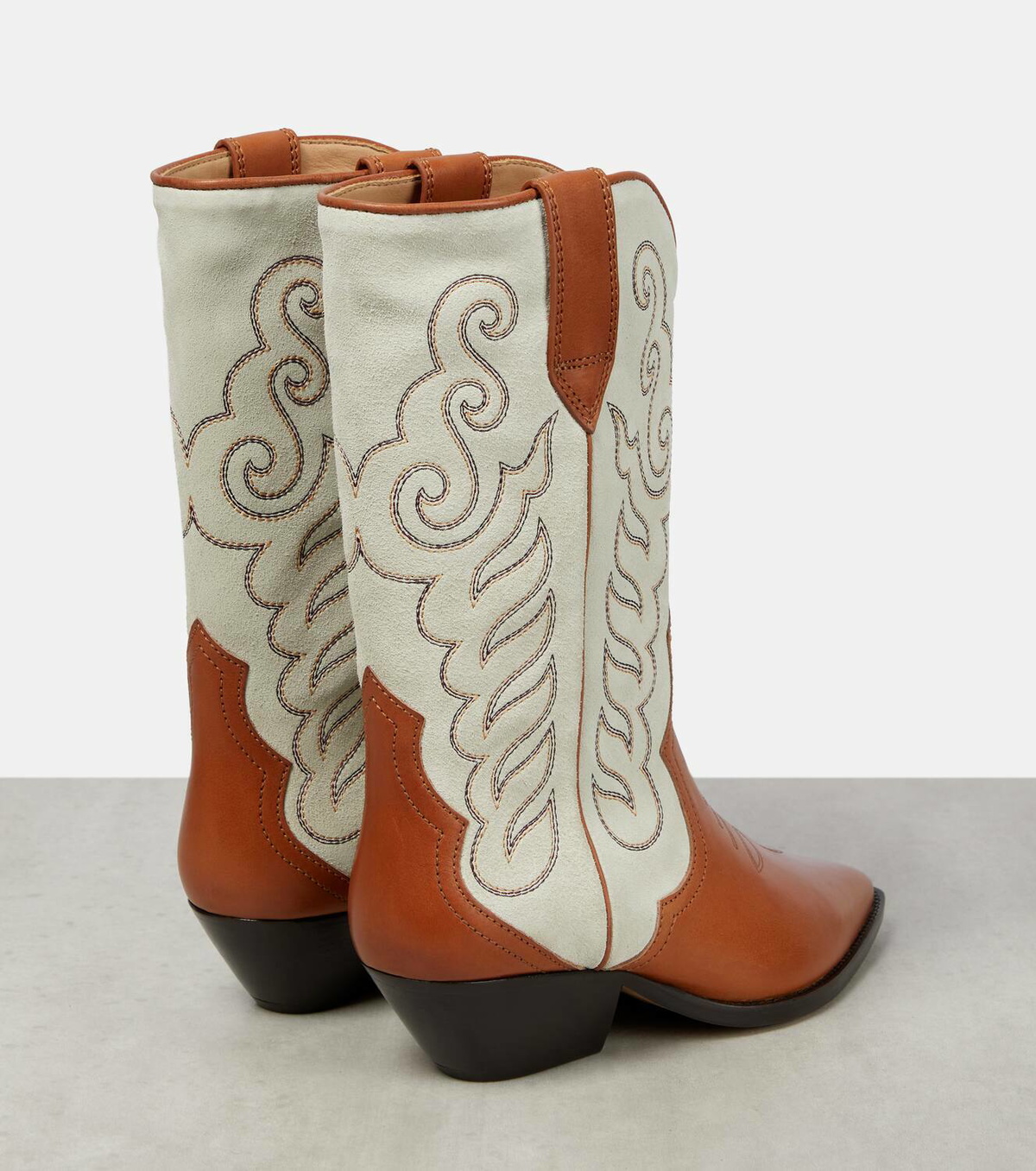 Isabel marant embroidered boots on sale