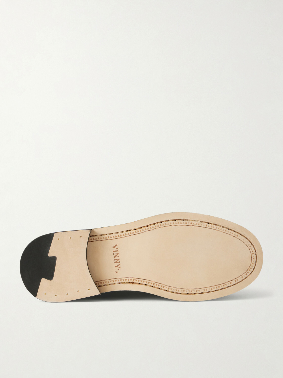VINNY's - Yardee Snake-Effect Patent-Leather Loafers - Burgundy
