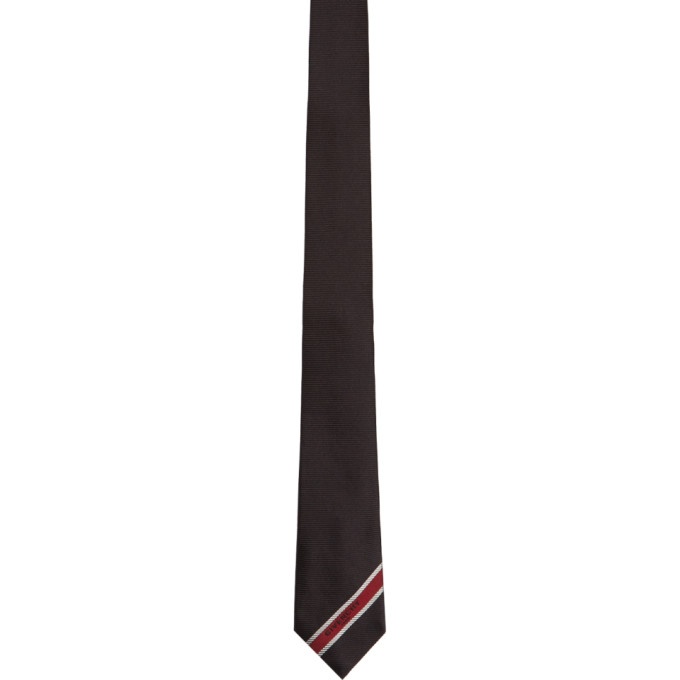 Photo: Givenchy Red Logo Band Tie