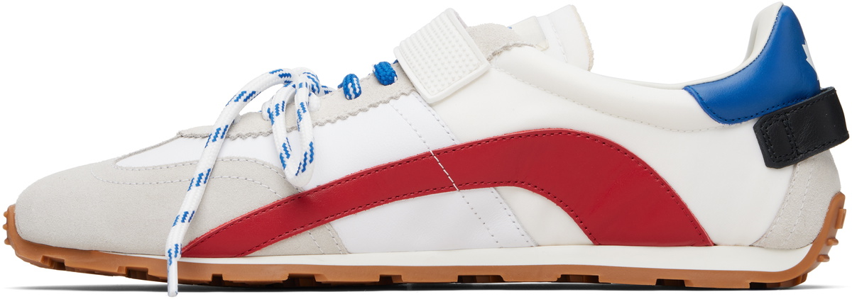 Dsquared2 White DC-642 Sneakers