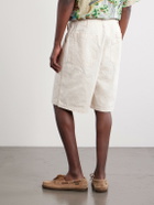 OrSlow - Summer Fatigue Straight-Leg Cotton Shorts - Neutrals