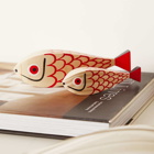 Vitra Alexander Girard 1952 Wooden Doll Fish in Red