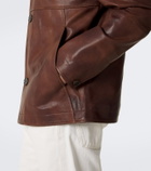 Arma Steep leather jacket