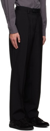 mfpen Black Formal Trousers