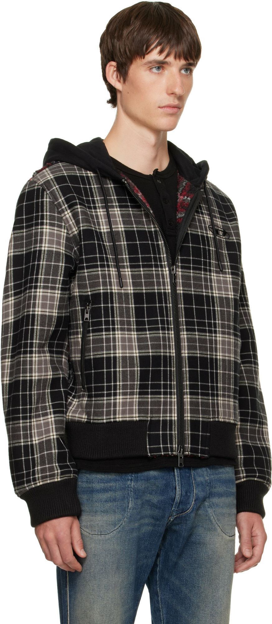 Diesel Black W-Kunst Jacket