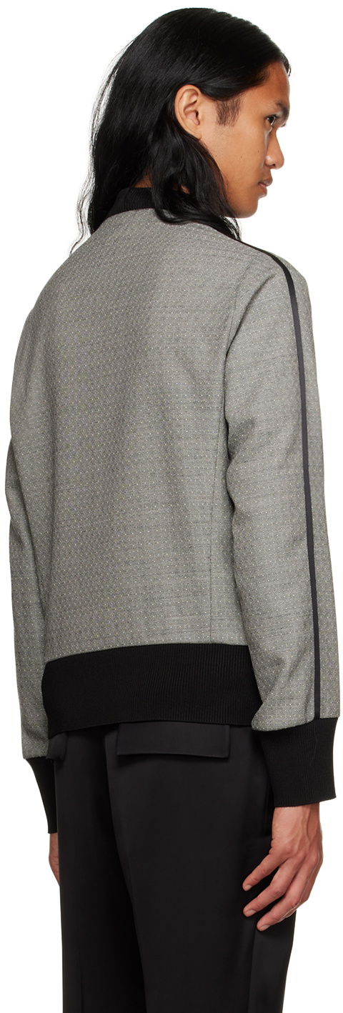 SAPIO Gray Nº 13 Bomber Jacket