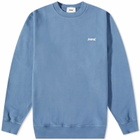 Parel Studios Men's BP Crew Neck Sweat in Faded Blue